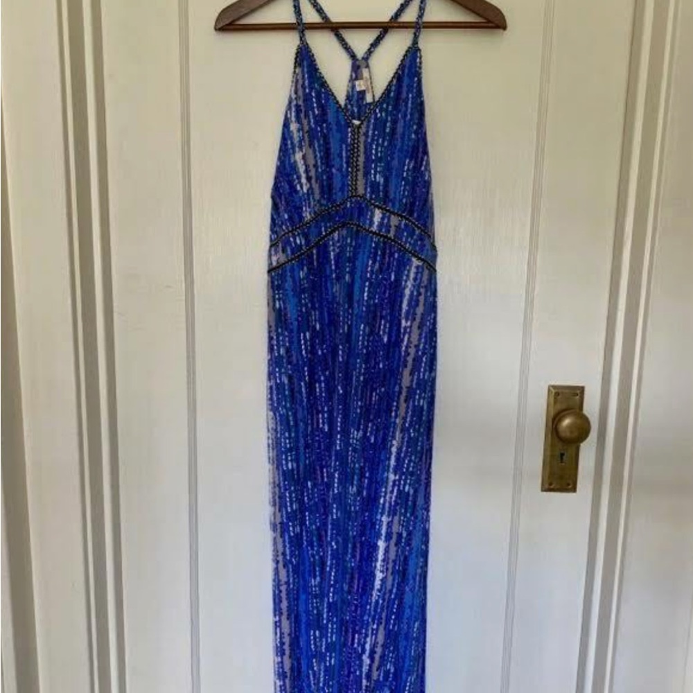 Ella Moss Blue Maxi Dress